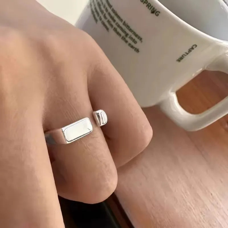 925 Sterling Silver Vintage Adjustable Ring