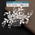 2026 New Hair Comb Wedding Hair Accessories Lady Pearl Flower Hairpin Bridal Tiaras Exquisite Prom Hair Jewelry Marriage Bijoux