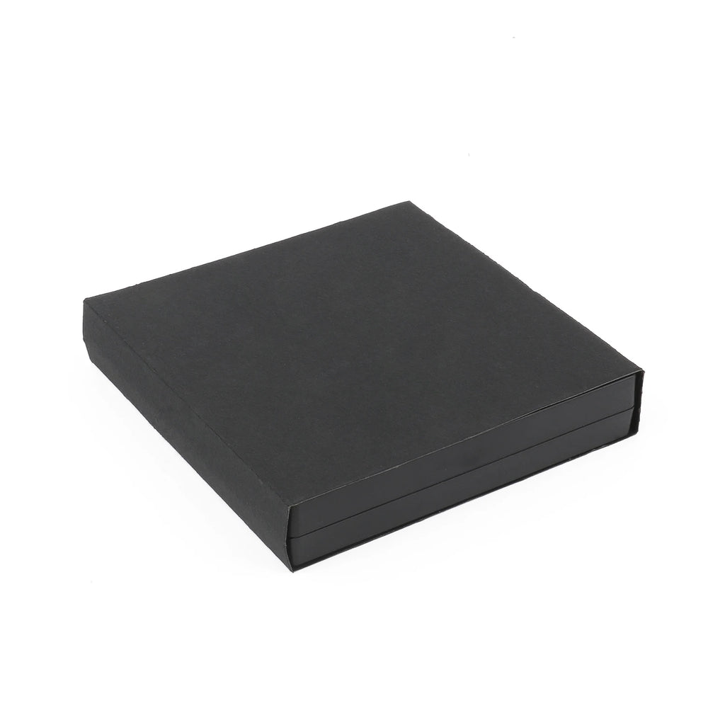 Black 3D Free Stand Suspension Floating Case Frame Membrane Display For Jewelry Storage Ring Earrings Necklace Accessories Box