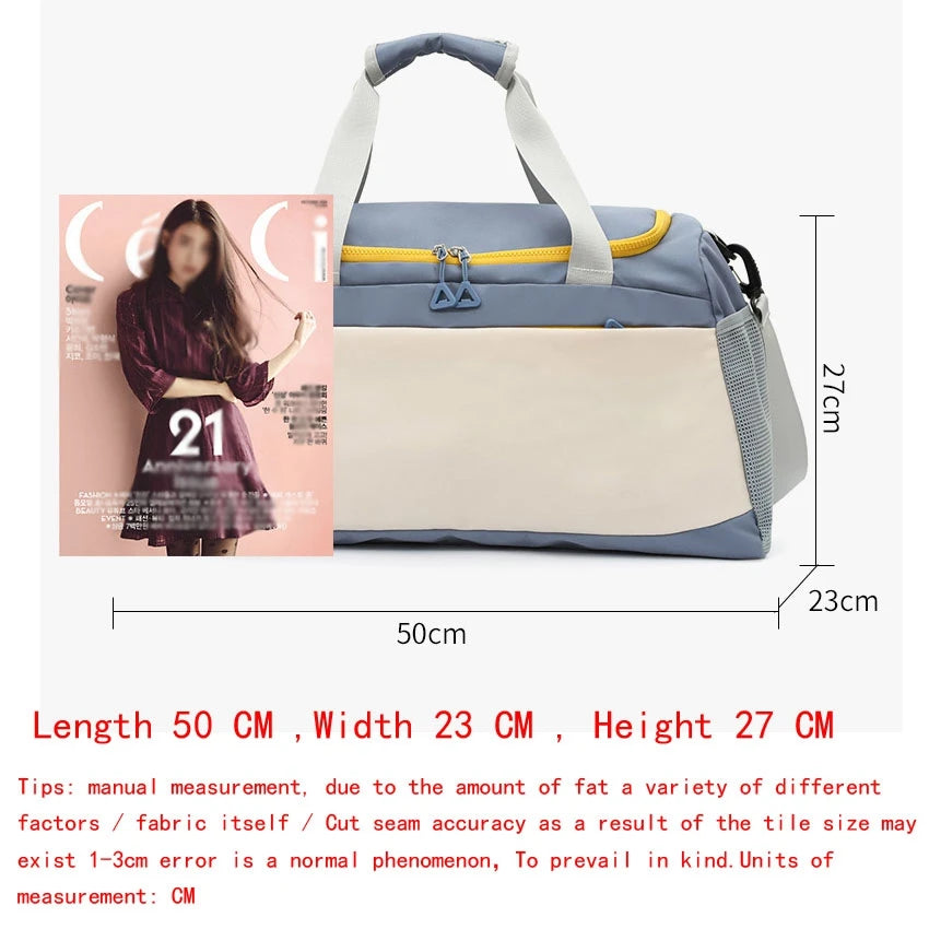 Dry Wet Separation Bags Basketball Yoga Sports Shoulder Handbags Waterproof Multifunctional Swimming  JOR Letter Printed Bag