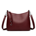 Genuine Brand Women's Soft Leather Shoulder Bags Luxury Designer Crossbody Bags Ladies Casual Tote Bag Messenger Commuting Sac