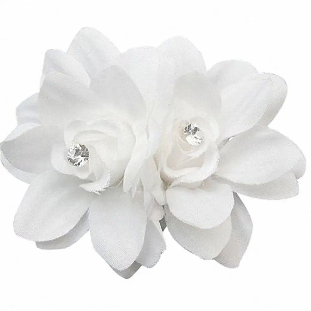 Orchid Flower White Fashion Wedding Summer Hair Clip Hair Accessories