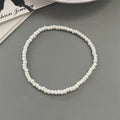 1 PC Starfish Anklet Rice Beads Handmade White Color Foot Bracelet Jewelry Gift for Friend Summer Gift Foot Bracelet