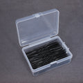 50pcs/set U Shaped Hairpins For Bun Metal Hair Clip Pins Bobby Bridal Barrettes Fashion Hair Styling Tools U Clips