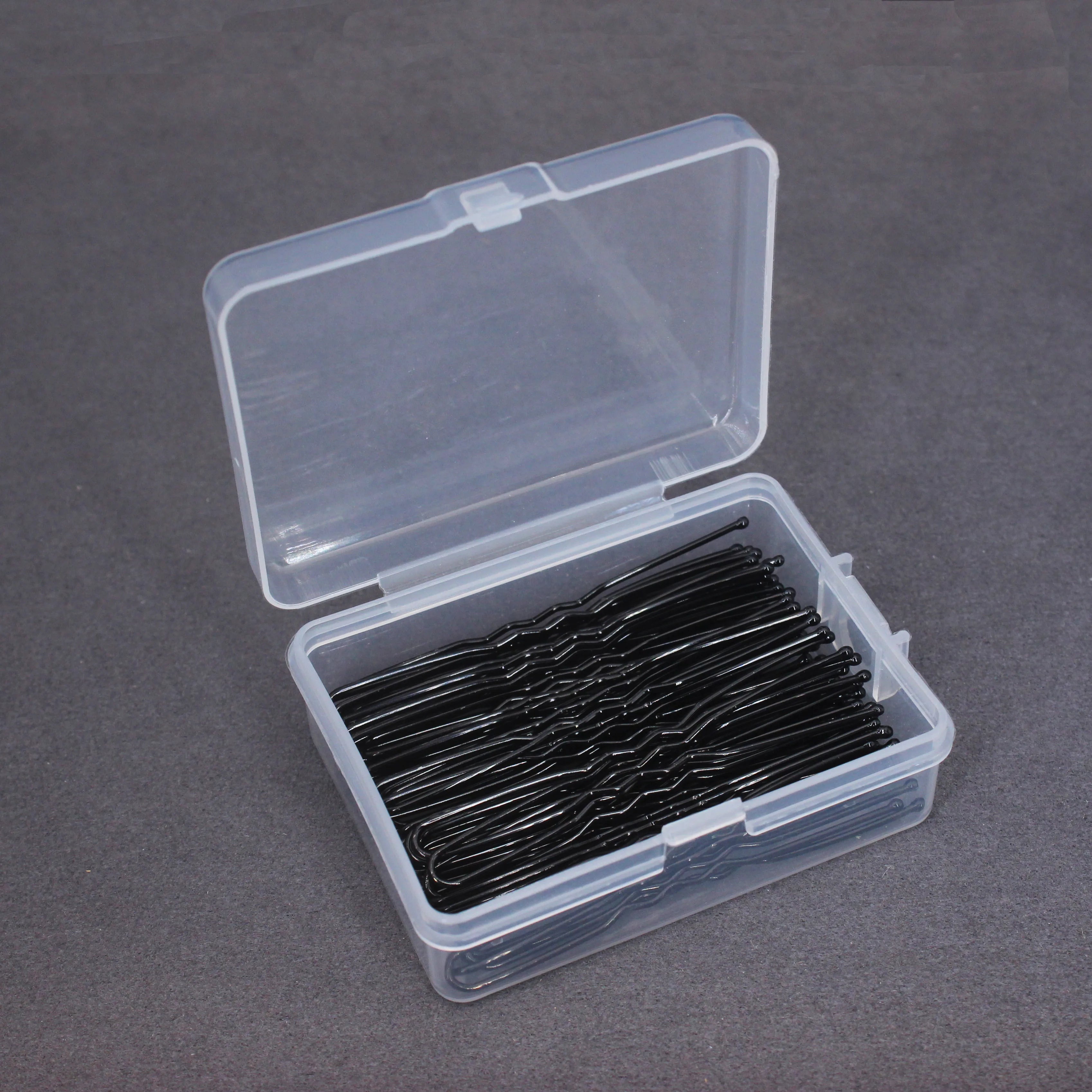 50pcs/set U Shaped Hairpins For Bun Metal Hair Clip Pins Bobby Bridal Barrettes Fashion Hair Styling Tools U Clips