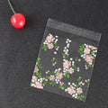 100pcs Self Adhesive Plastic Transparent Cellophane Bag Sachet For Candy Jewelry Packaging Gift Small Businesses Products Supply
