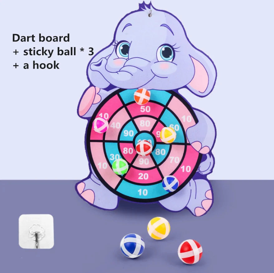 Montessori Animal Dart Board – Fun Educational Toy for Kids 2–4