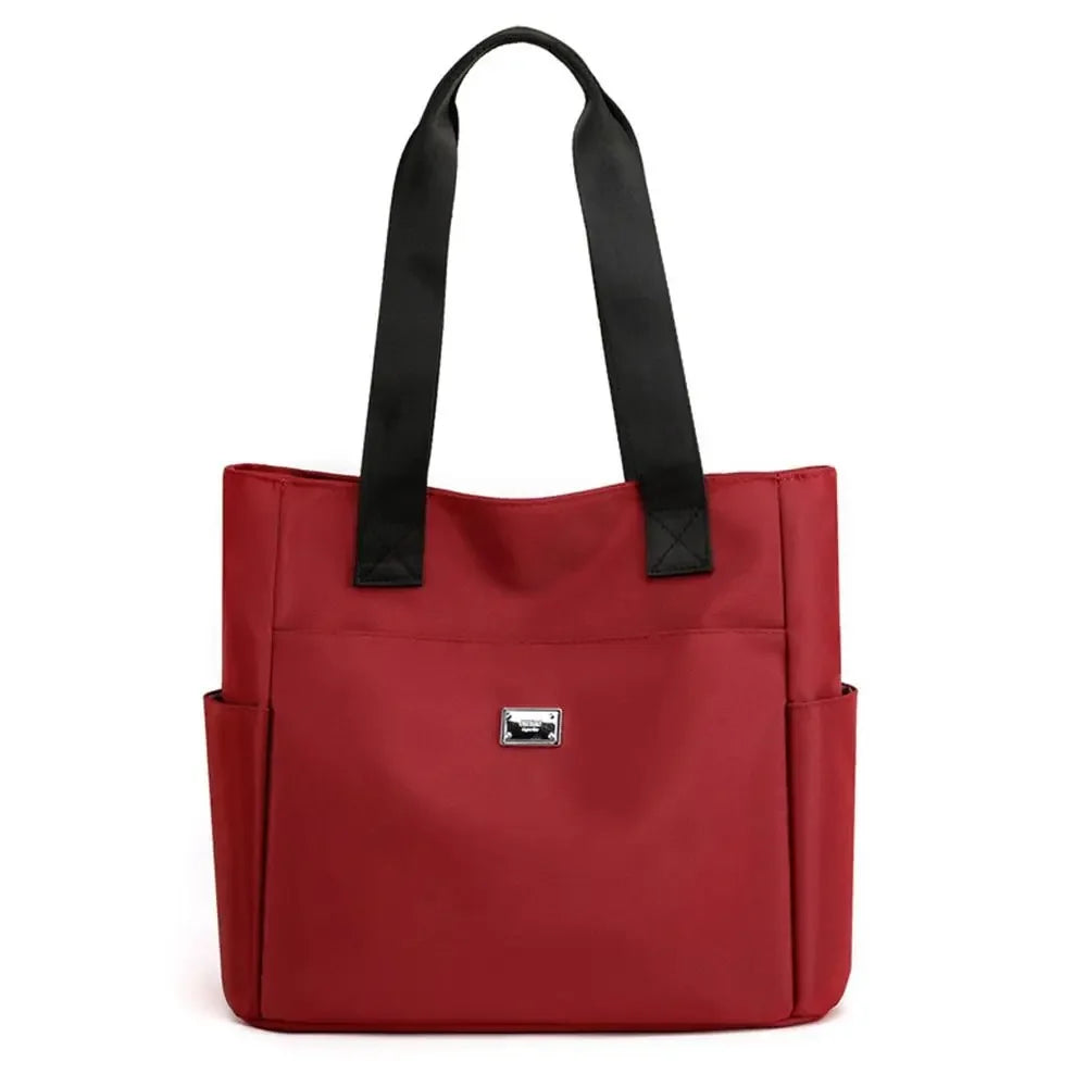 High Quality Large Capacity Handbag Tote Bags Lightweight Waterproof Nylon Shoulder Bag For Work School And Travel Shoulder Bags