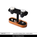 WoodTen Solid Wood Watches Display Stands Base Watch Necklace Bracelet Organizer Rack Bangle Scrunchie Headband Showcase Stands
