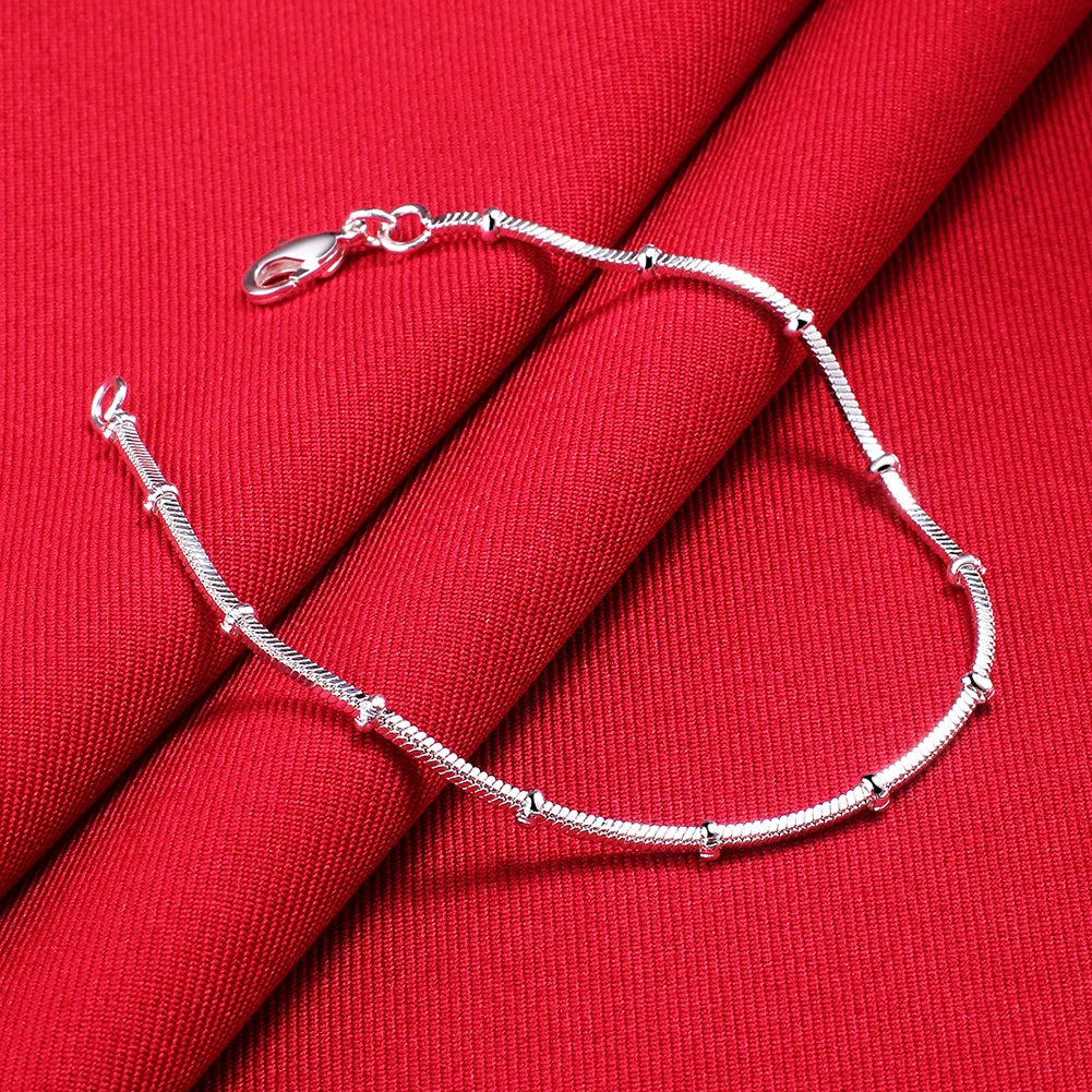 Silver Bracelet & Necklace Se