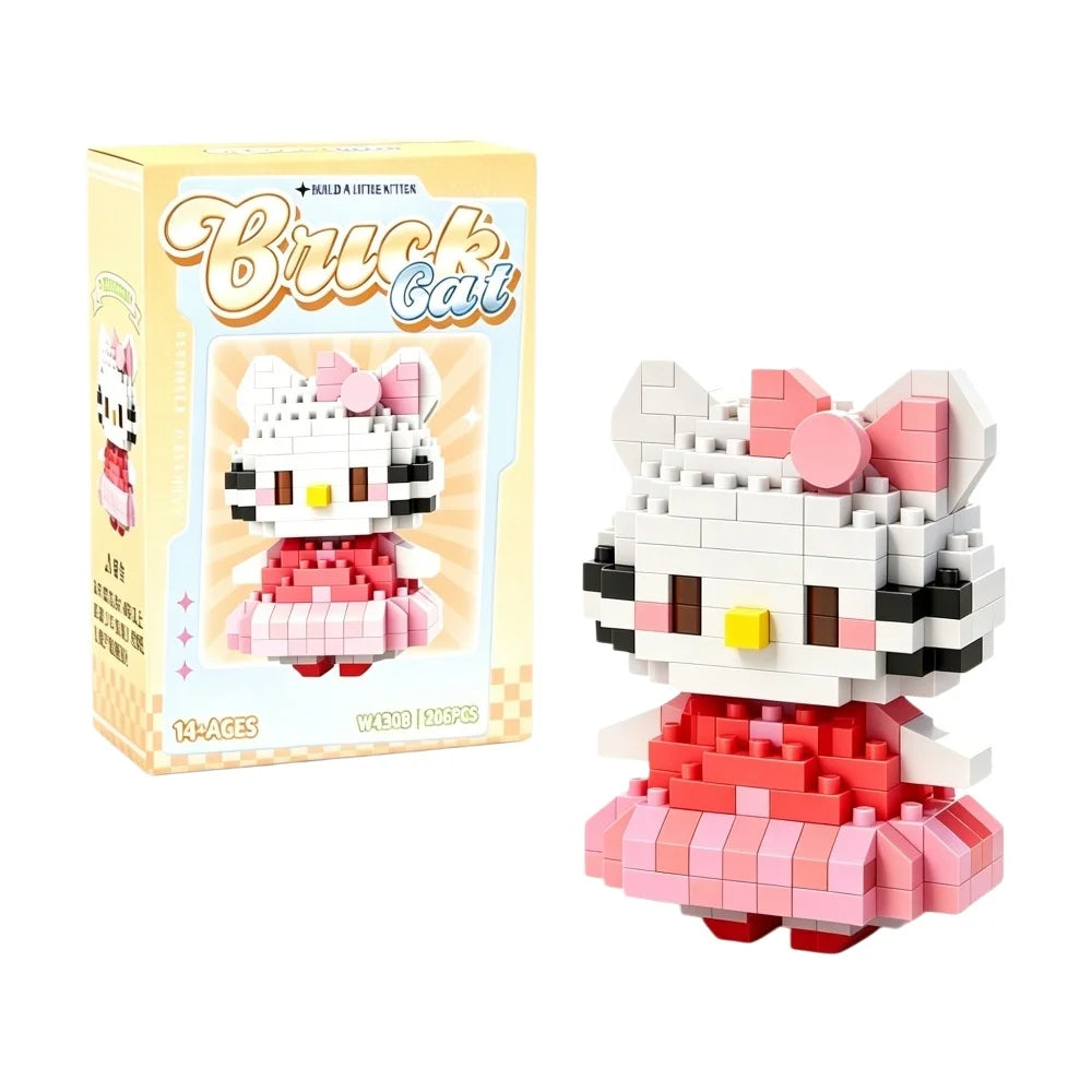 Sanrio Hello Kitty Building Blocks – Kuromi, My Melody & Cinnamoroll