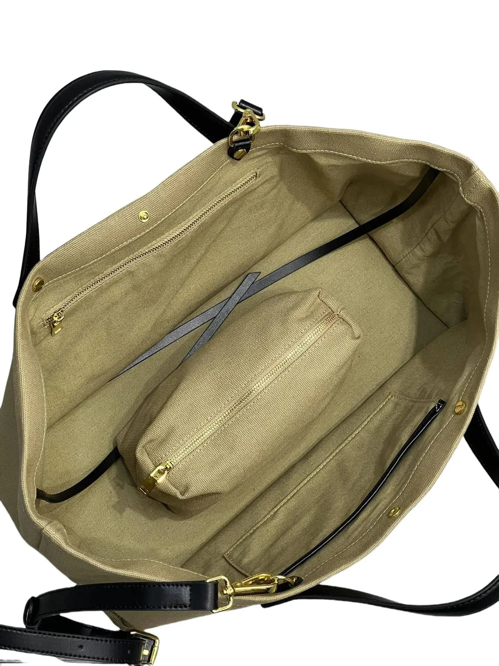 Women's Canvas Leather Totes Handbag Commuting Shoulder Crossbody Armpit Bag Leisure Versatile Casual Chic Stylish Clutch
