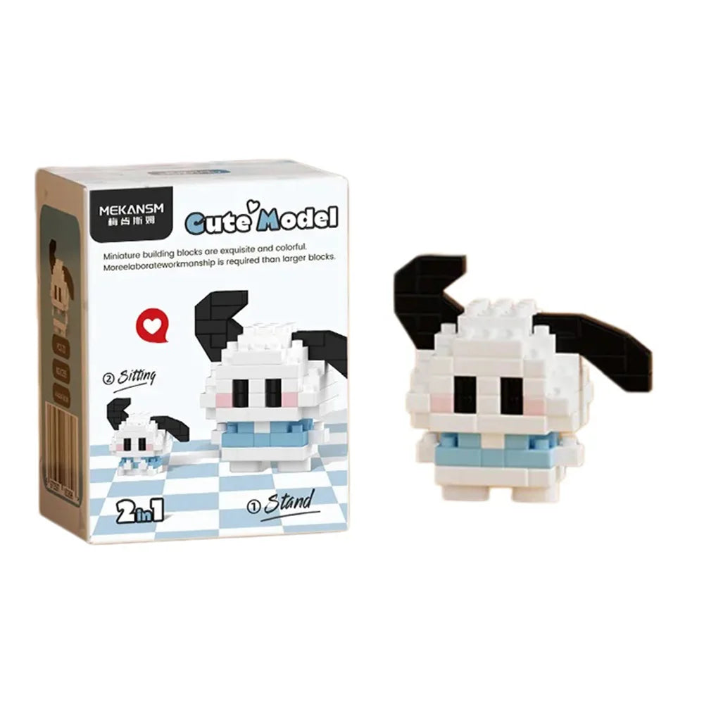 Sanrio Hello Kitty Building Blocks – Kuromi, My Melody & Cinnamoroll