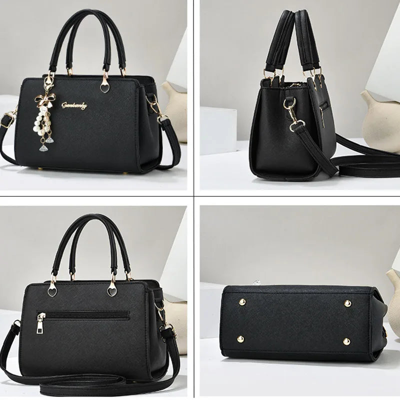 New Women bag Shoulder bag Handbag for women 2026 Crossbody bag pattern PU Portable bucket bag ladies messenger bag