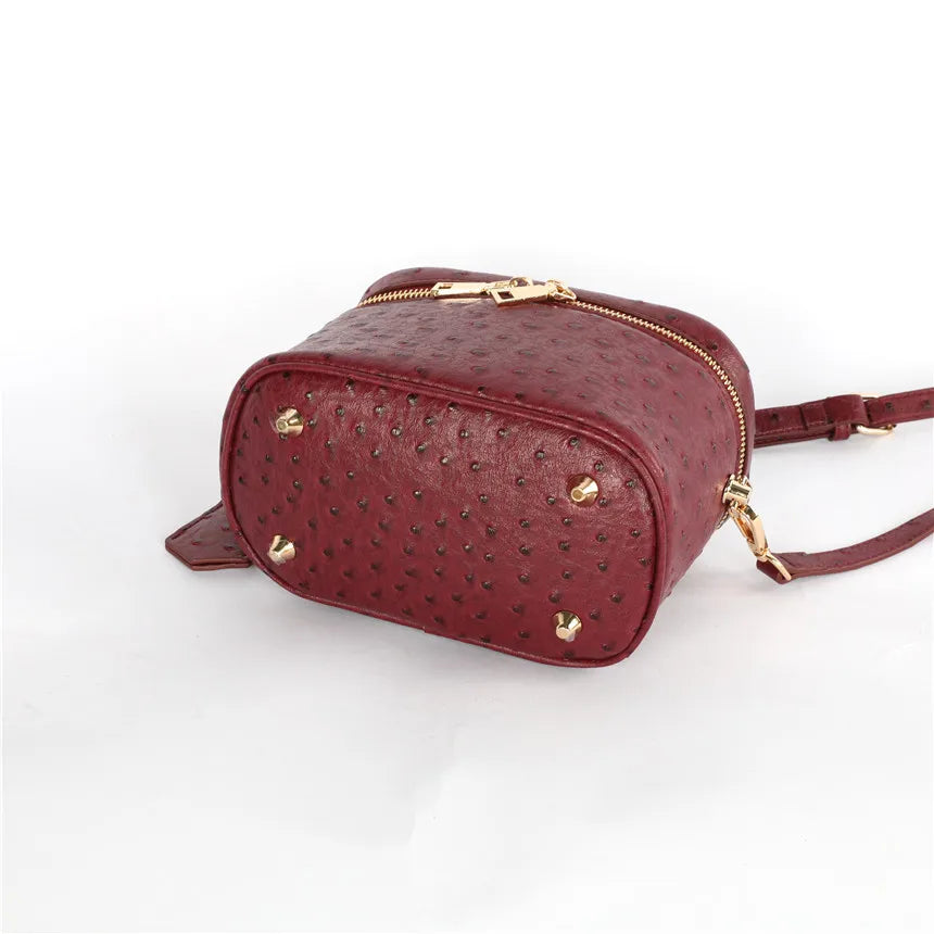 Casual Summer Ostrich Pattern Underarm Women's Crossbody Bag Commute Simple Design Single Shoulder Bag Commuter Tote Bag
