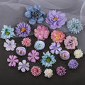Silk Flower Set japan Kimono hair pins Side Hair Clip Barrettes Japanese Cute Chrysanthemum bridal wedding Hair Accessories