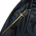 Chinese Sword Hair Stick with Pendant Crystal Chopsticks Style Hairpins Jewelry for Women Ponytail Holder Hair Accessories