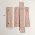 New Microfiber Necklace Storage Bag Bracelet Pouch Portable Jewelry Organizer Bags Women Multi-Functional Snap Pouch