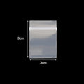 100/300/500Pcs Plastic Transparent Ziplock Bags Food Packaging Jewelry Packing Pouches For Jewelry Display Storage Bag Wholesale