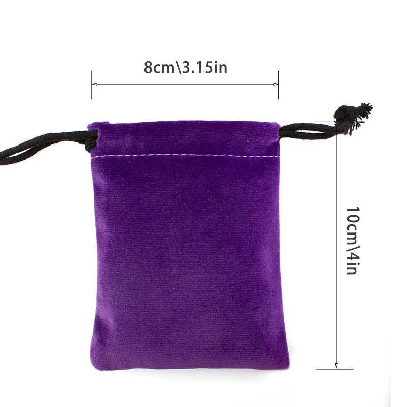 Multi Color Velvet Bag Jewelry Packing Velvet Drawstring Pouches Jewelry Gift Bags Display Chain Ring Packing Bags As Gift 120p
