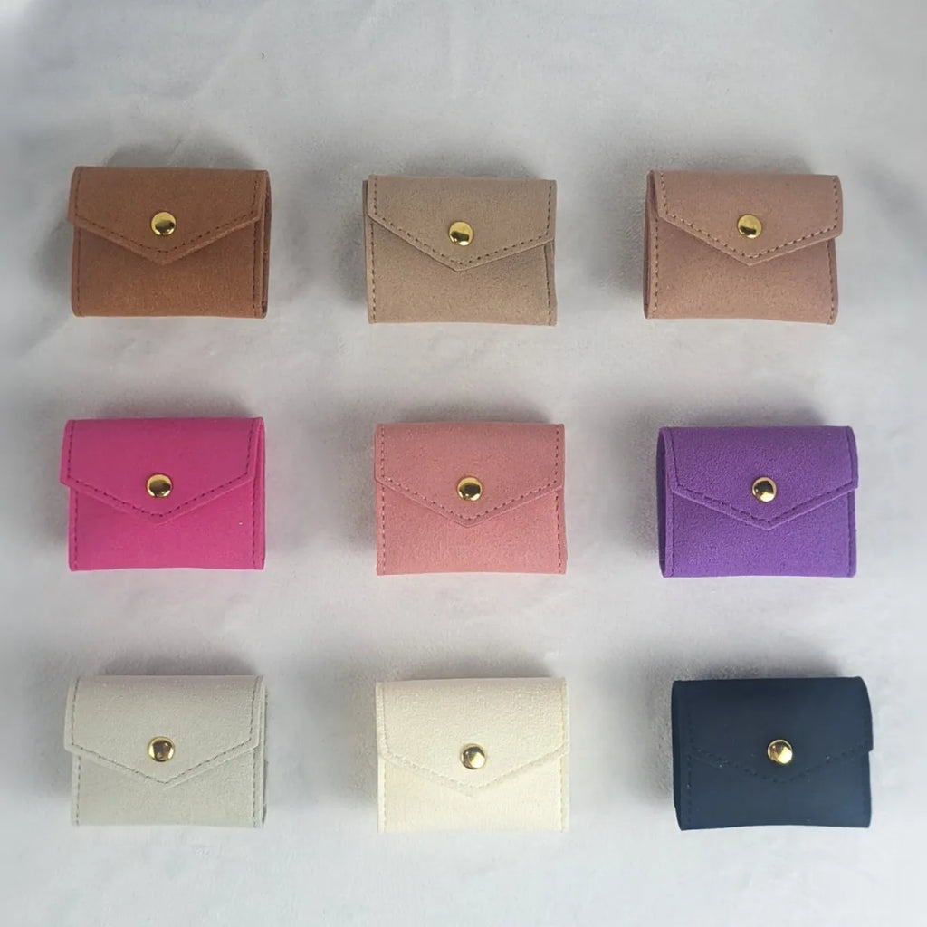 Jewelry Storage Bag Multi-Functional Portable Jewelry Roll Case Mini Jewelry Display Bag High-Quality For Gift Travel